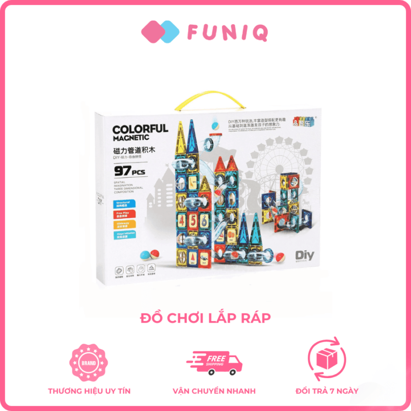 Lắp ráp lego nam châm